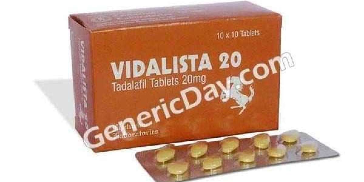 Vidalista 20 mg For Sale Best ED Treatment +Free Shipping